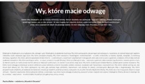 Lista Śmiałych Kobiet - Jolanta Budzowska 