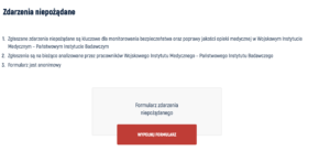 Zdarzenia niepożądane